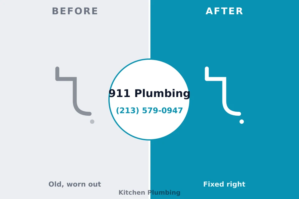 Before and after: plumbing repair Buena Vista, CO